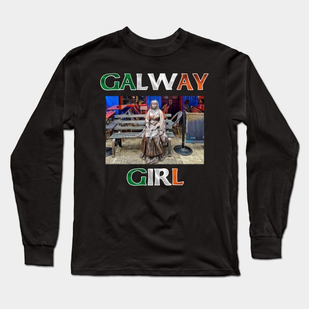 Galway Girl Long Sleeve T-Shirt by PilgrimPadre
